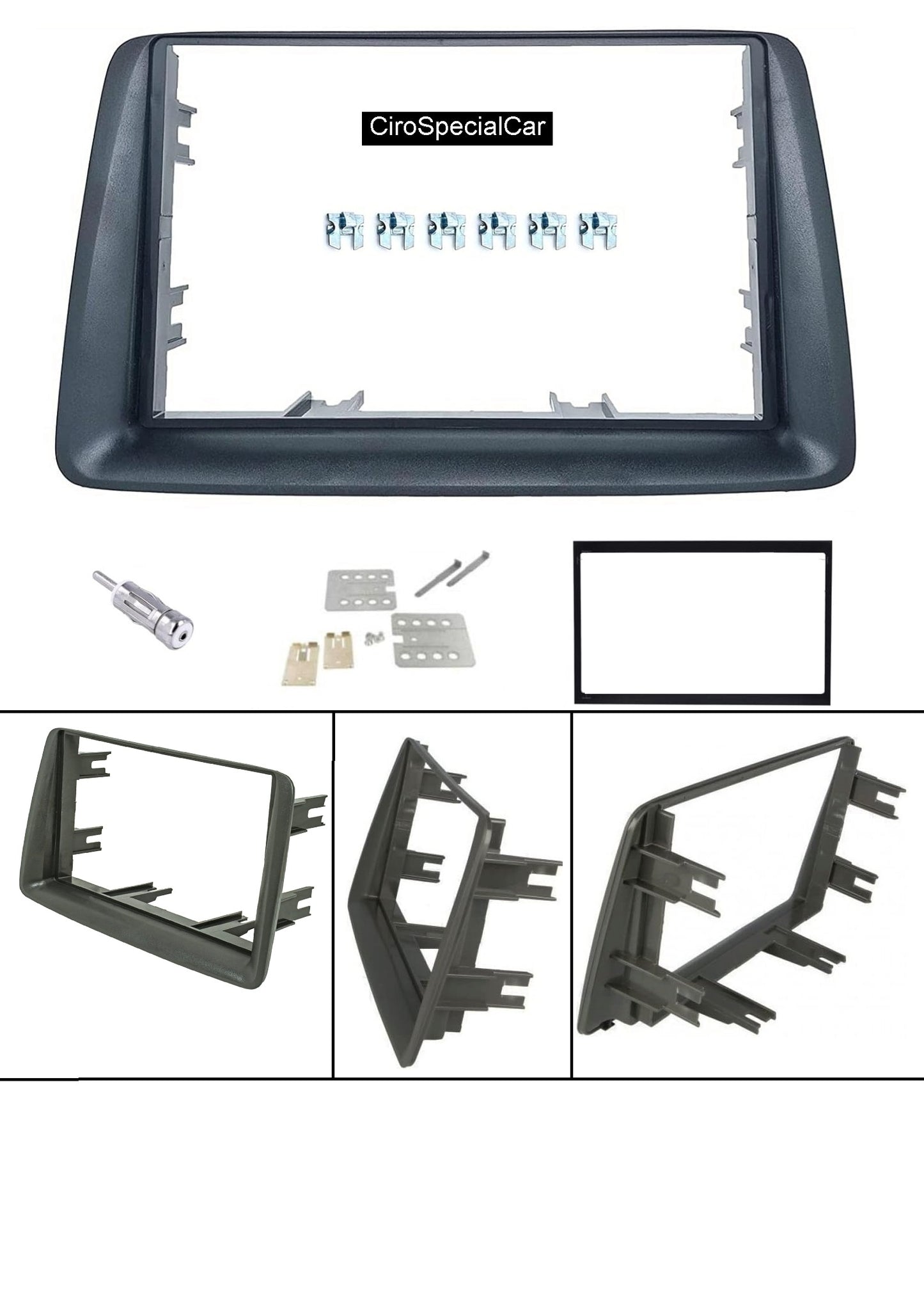 Kit Completo FIAT Panda 2003 - 2012 Autoradio Andoird 4/64 GB + Adattatore per 7"