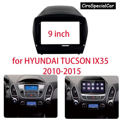 Kit HYUNDAI TUCSON IX35  2010 - 2015  Autoradio 4/64 GB + Adattatore 9" + Canbus Box