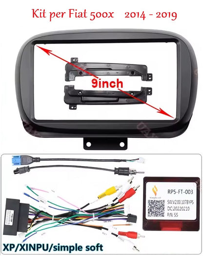 Autoradio Kit Per Fiat 500x   2014 - 2019