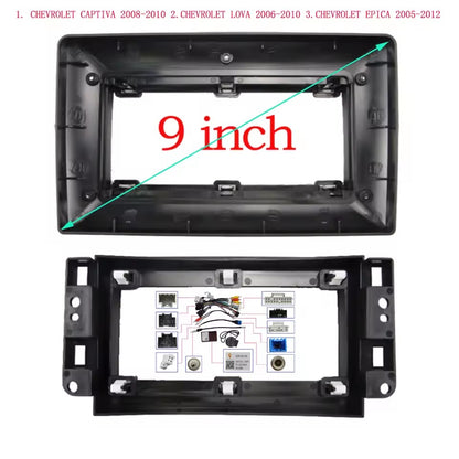 Autoradio 4/64 GB + Adattatore 9" + Canbus Box - Kit Per Chevrolet Captiva Lova Epica 2006-2011