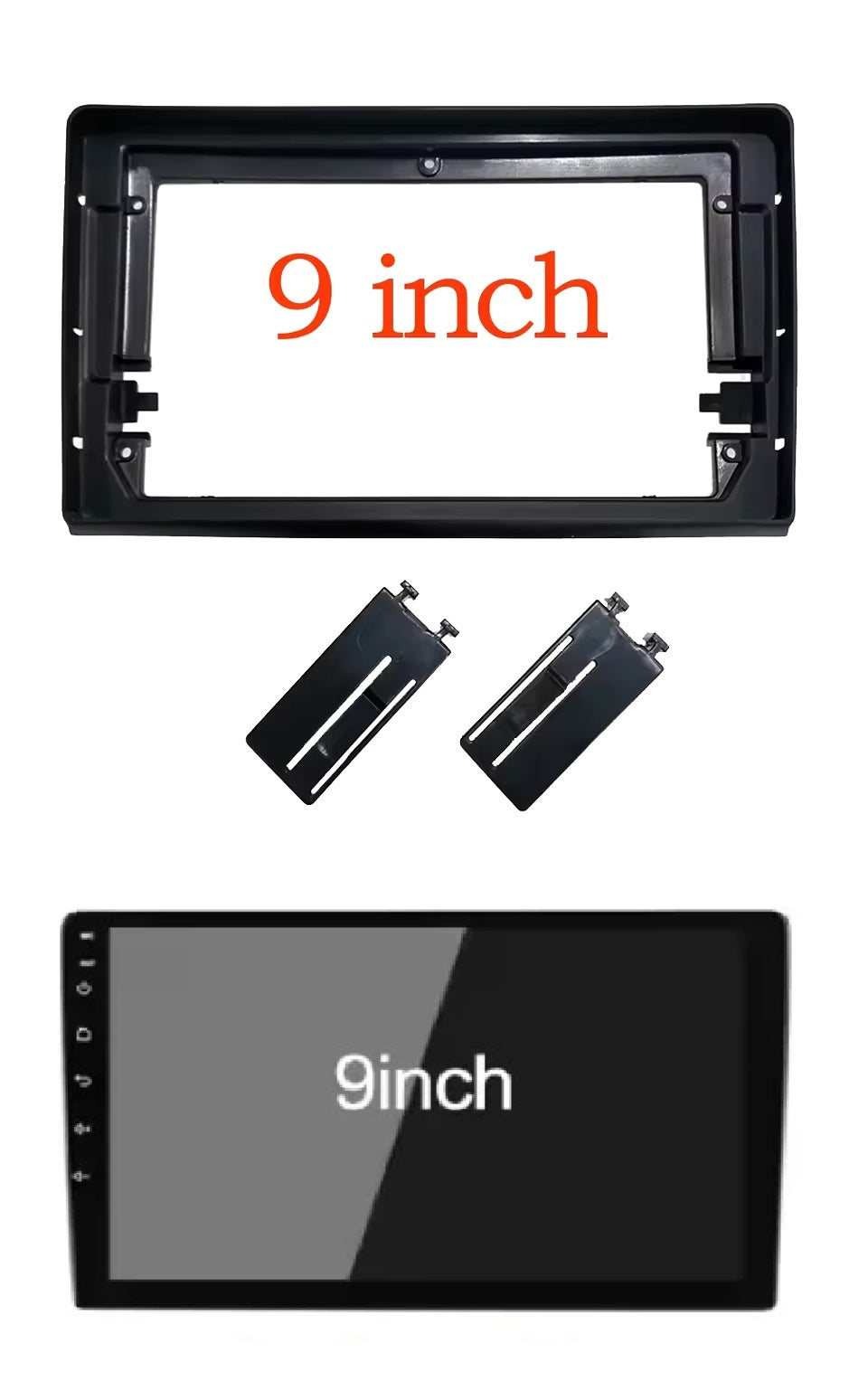 FIAT Bravo (198) 2006-2016 Autoradio 9 pollici +  Adattatore 9" + Canbus Box + Cablaggio Originale