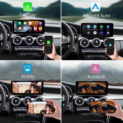 Autoradio CarPlay wireless Carplay/Android Auto da 12.3 '' / Kit Per Mercedes Benz GLA CLA GLC GLK ML W205 W176 C117  2012 - 2015