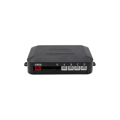 KIT 4 SENSORI DI PARCHEGGIO CON MINI DISPLAY LED SUONO FRESA NERI LED