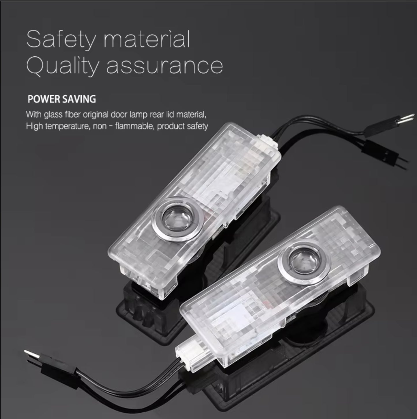 LED Car Door Light decorazione per BMW E90 E91 E60 E61 325i 525i 3 5 Series E63 E85 E86 lampada di proiezione Laser di benvenuto