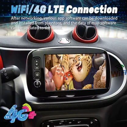 KIT Mercedes Benz Smart 453 Fortwo 2014-2020 Android 14