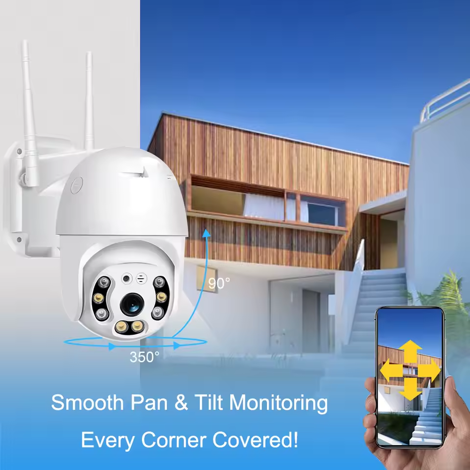 Yoosee WIFI IP Camera 2MP sorveglianza Wireless due vie Audio impermeabile telecamera di sicurezza esterna visione notturna a colori