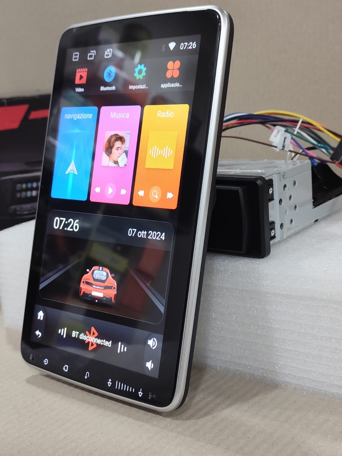 Autoradio Andoird Tablet 10.1 Pollici 1 Din