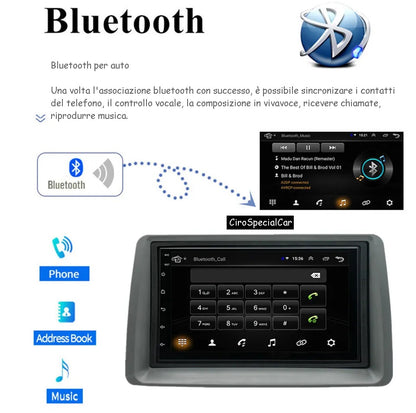 Kit Completo FIAT Panda 2003 - 2012 Autoradio Andoird 4/64 GB + Adattatore per 7"