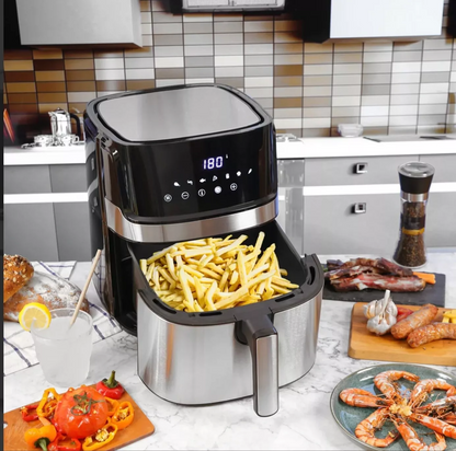 Friggitrice Ad Aria 12L Con Sistema Aria Rotante Touch Screen 1700W Smart