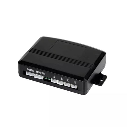 KIT 4 SENSORI DI PARCHEGGIO CON MINI DISPLAY LED SUONO FRESA NERI LED