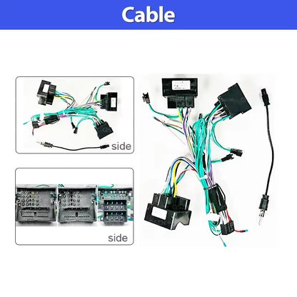 Kit Autoradio 9" Per Mercedes Benz W169 W245 B200 W906 Sprinter W639 Vito Auto Radio Telaio Fascia Pannello Adattatore Decoder Canbus Cavo Kit