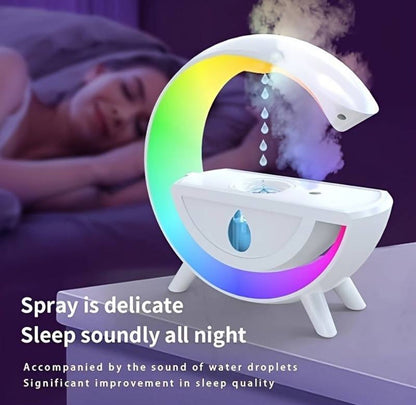 CASSA BLUETOOTH PROFUMATORE ANTI GRAVITA’ CON LED E ALTOPARLANTE