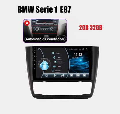 Android 13 autoradio multimediale  per BMW serie 1  E87 2004 - 2011  lettore Video GPS 4G Navi Carplay DSP