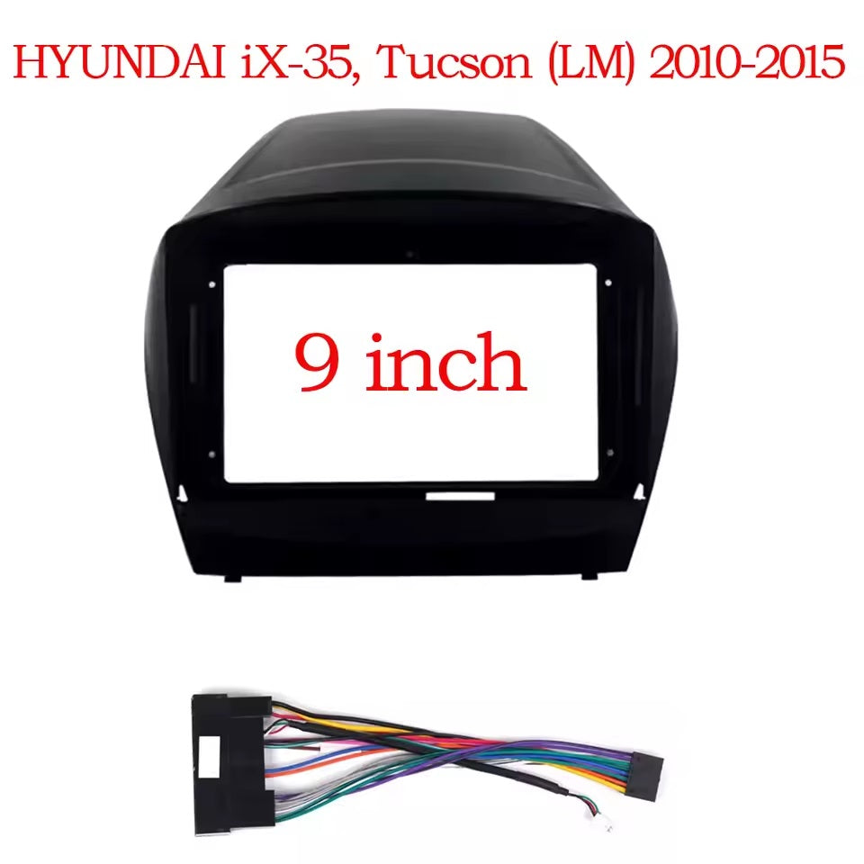 Kit HYUNDAI TUCSON IX35  2010 - 2015  Autoradio 4/64 GB + Adattatore 9" + Canbus Box