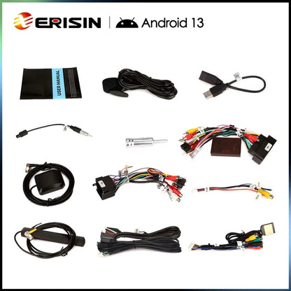 Erisin ES6754L Android 13 autoradio GPS per Fiat 500L 2012-2017