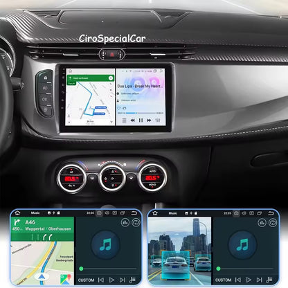 Kit per ALFA ROMEO Giulietta 159 2014-2019 + Autoradio 4/64 GB 9 pollici +  Adattatore 9" + Canbus Box + Cablaggio Originale