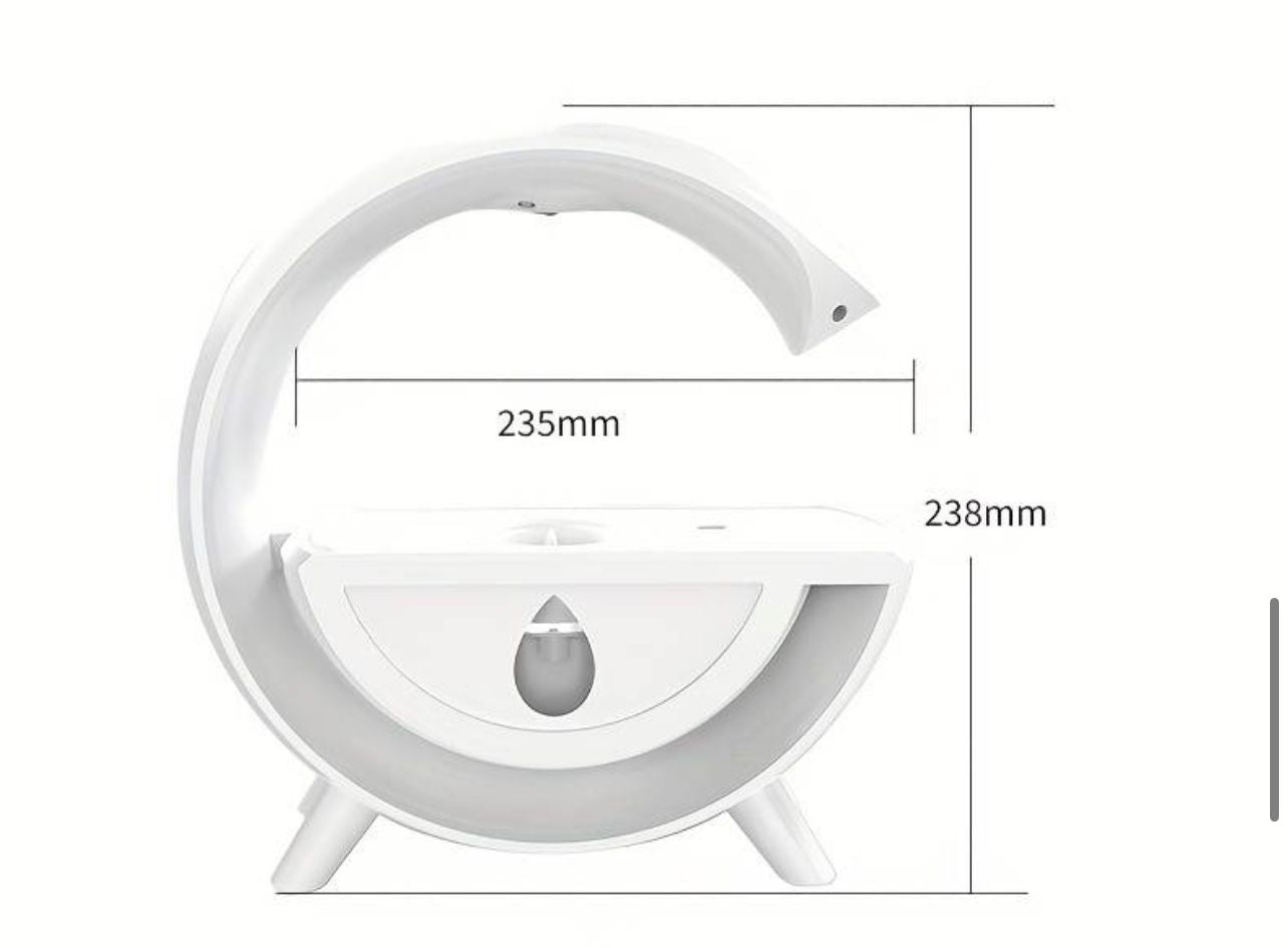 CASSA BLUETOOTH PROFUMATORE ANTI GRAVITA’ CON LED E ALTOPARLANTE