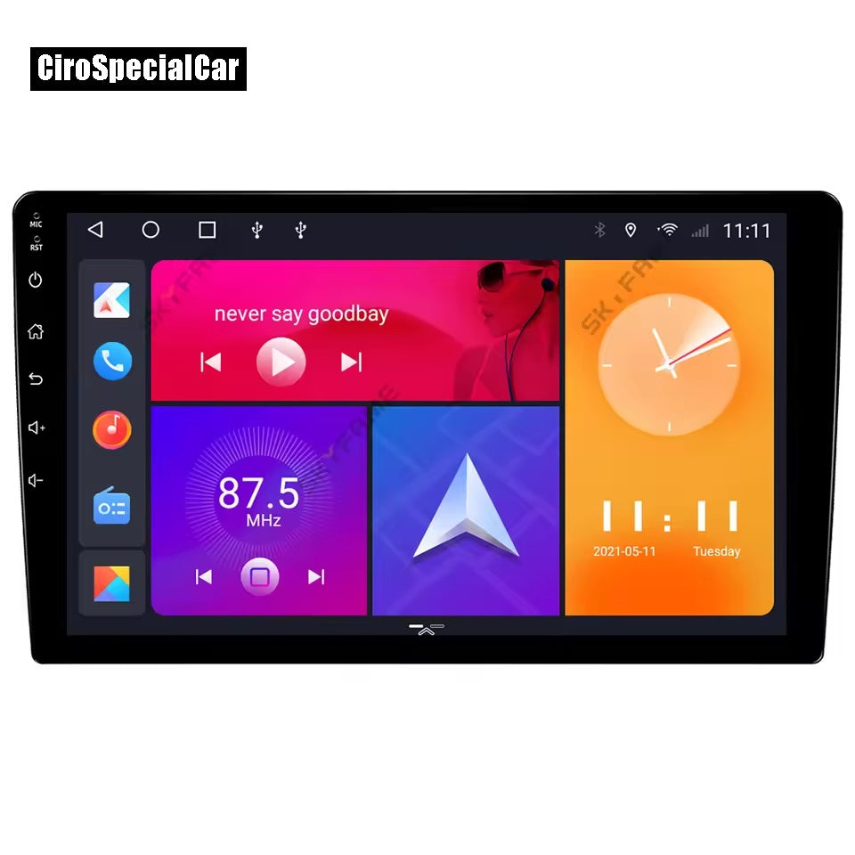 Autoradio 9"  Sistema Android 4/64GB + CarPlay + Android Auto | NEW version 2025