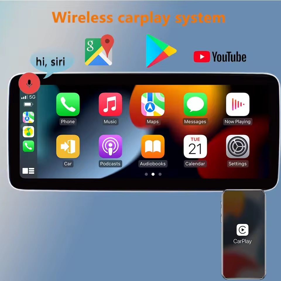 Android 13 per Mercedes-Benz A W176 A200 A180 2013-2018 CarPlay autoradio navigazione GPS lettore multimediale schermo BT 10.25