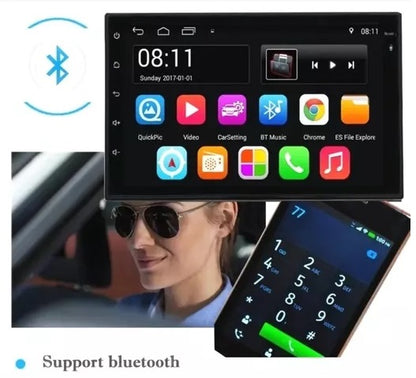 Autoradio 7 pollici Android 4/64GB con l'ultima versione 2025