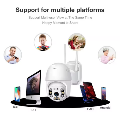 Yoosee WIFI IP Camera 2MP sorveglianza Wireless due vie Audio impermeabile telecamera di sicurezza esterna visione notturna a colori