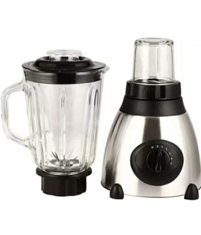 Frullatore 2 In 1 Pulse Lama Acciaio 1000w Brocca Vetro 1,5lt + 1 Piccola Q-FR60