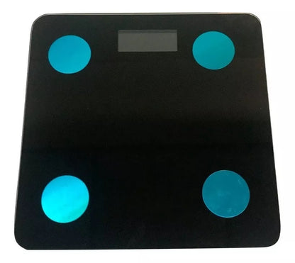 Bilancia Pesapersone Digitale Fino a 180 Kg Bluetooth di Colore Nero
