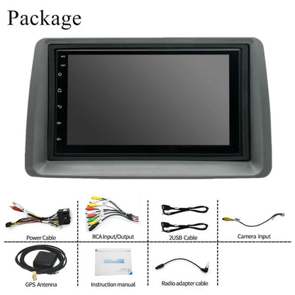 Kit Completo FIAT Panda 2003 - 2012 Autoradio Andoird 4/64 GB + Adattatore per 7"