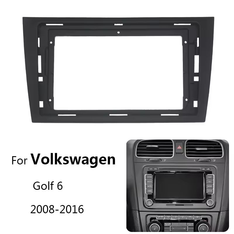 Autoradio 4/64 GB + Adattatore 9" +  Canbus Box - Kit Per Golf 6  2008-2016
