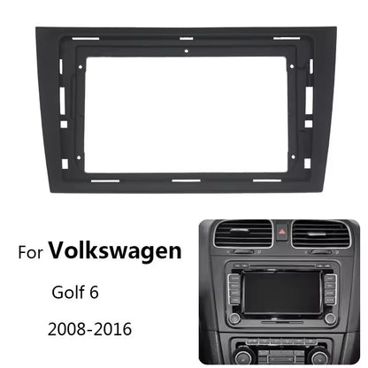 Autoradio 4/64 GB + Adattatore 9" +  Canbus Box - Kit Per Golf 6  2008-2016