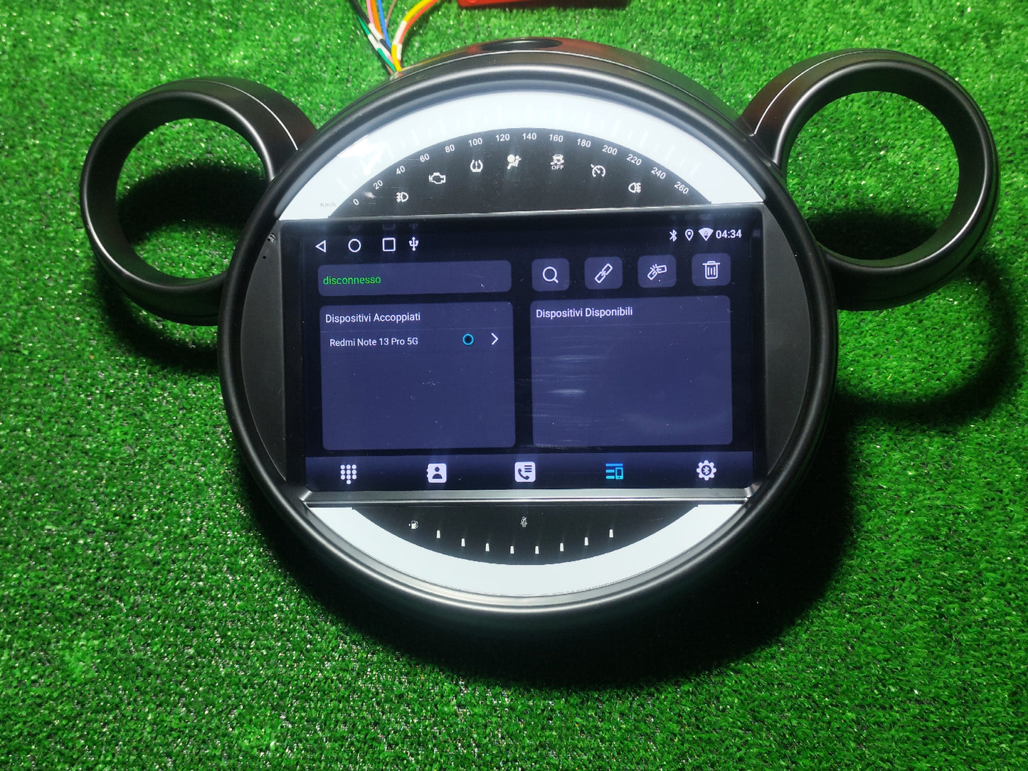 Mini Cooper Countryman 2011-2014 Autoradio 4/64 GB 9 pollici + Adattatore 9" + Canbus Box + Cablaggio Originale (Copia)