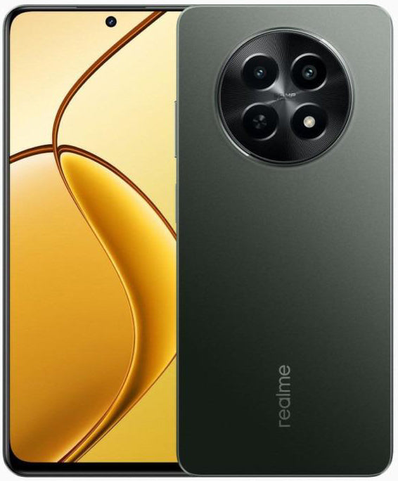 Realme 12x 6+128GB 6.67 5GGlowing Black DS TIM