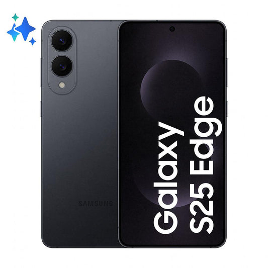 Samsung SM-S937 S25 Edge 12+512GB 6.7 5G Titanium Jetblack DS EU