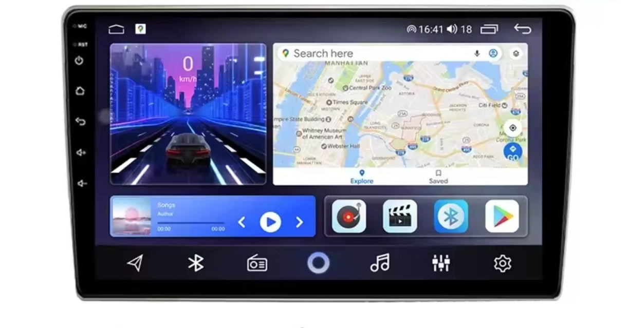 Kit Per Alfa Romeo Mito 2008 - 2016  Autoradio 4/64 GB + Adattatore 9" + Canbus Box