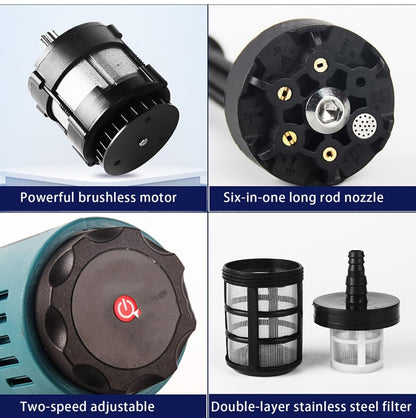 Idropulitrice a batteria 48v + Kit
